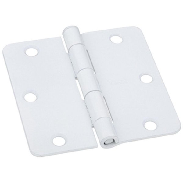 National Hardware Hinge Dr Prm Ct White 3-1/2In N830-218